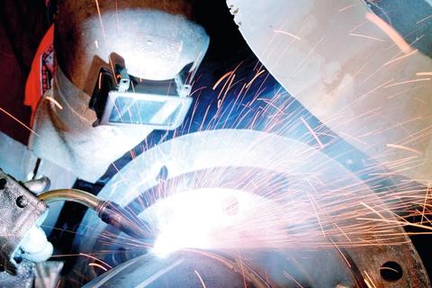 Foto van een lasser.